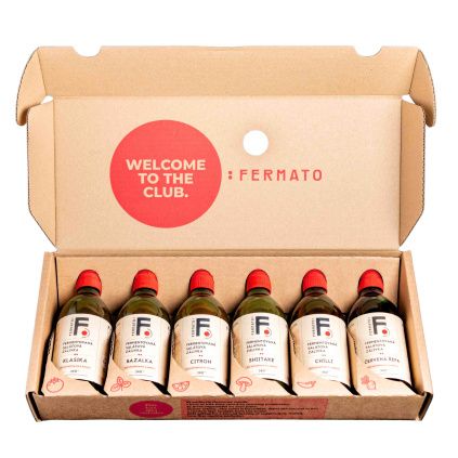 Testovací set 6 zálivek 340ml - výběr nejlepších 100% přírodních salátových zálivek